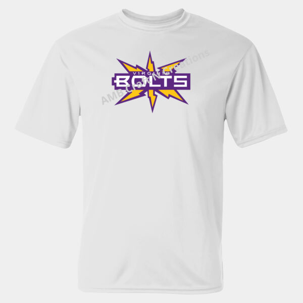 Virginia Bolts - Performance T-Shirt Thumbnail