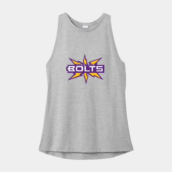Virginia Bolts - Ladies PosiCharge ® Tri Blend Wicking Tank Thumbnail